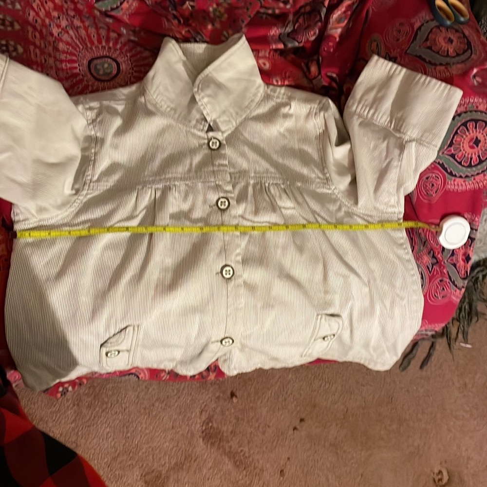 Size XL 14/16 over  unique buttons two real front small pockets jacket used - Picture 12 of 14
